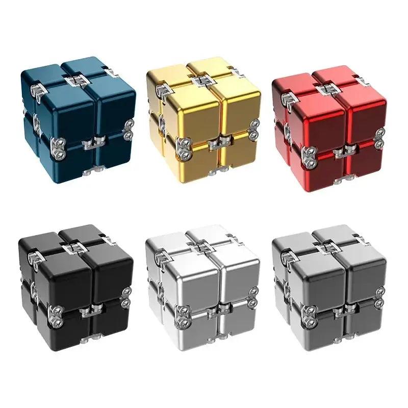  Metal Infinite Magic Cube Anti Stress Puzzle Toy Calm -  ToylandEU™