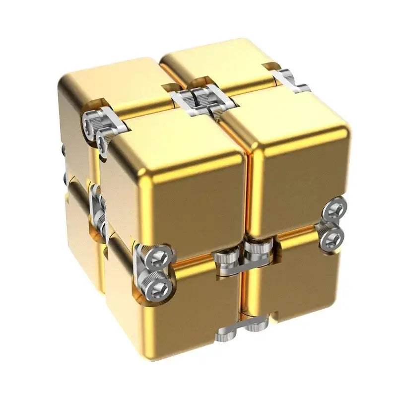  Metal Infinite Magic Cube Anti Stress Puzzle Toy Calm -  ToylandEU™