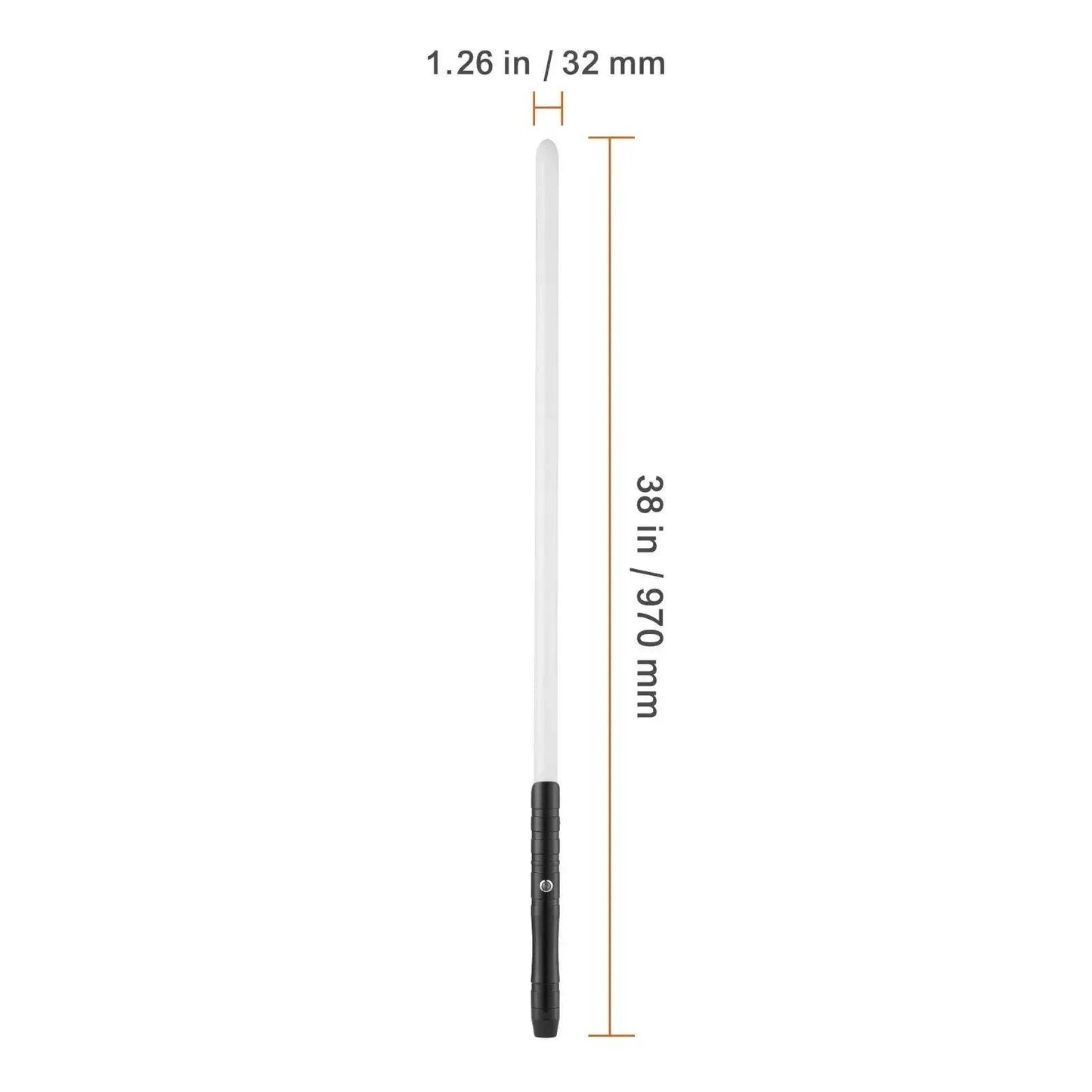 Metal Lightsaber Dueling Saber With 14 RGB Colors FX Sound - ToylandEU
