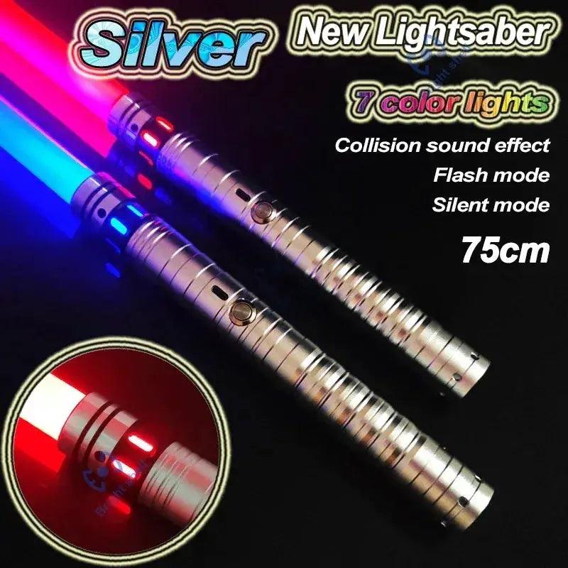  Metal Lightsaber Laser Sword RGB Color Change And Sound -  ToylandEU™