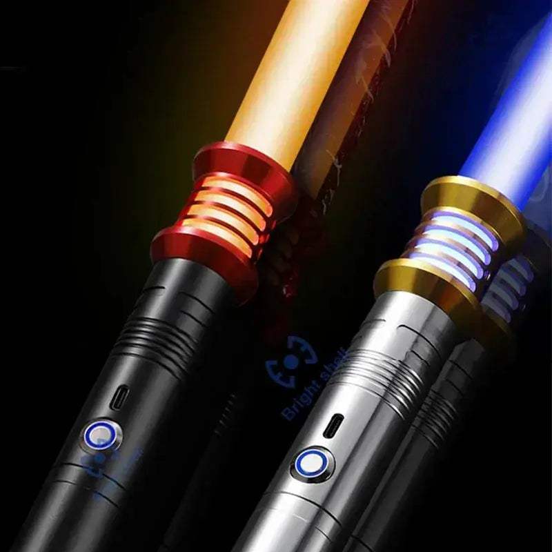 Metal Lightsaber Laser Sword With RGB Color Change And Sound - ToylandEU