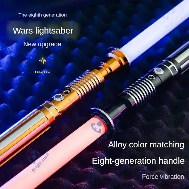 Metal Lightsaber Laser Sword With RGB Color Change And Sound - ToylandEU