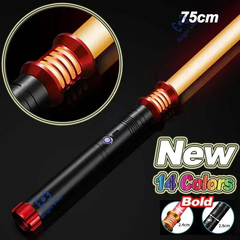 Metal Lightsaber Laser Sword With RGB Color Change And Sound - ToylandEU