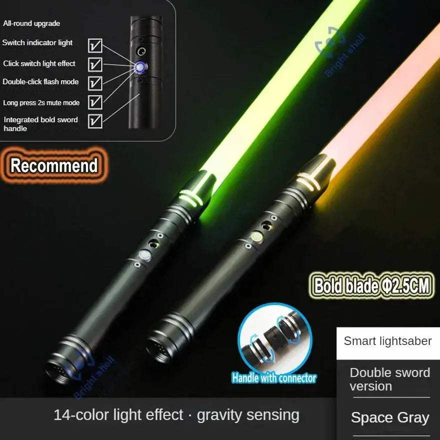Metal Lightsaber Laser Sword With RGB Color Change And Sound - ToylandEU