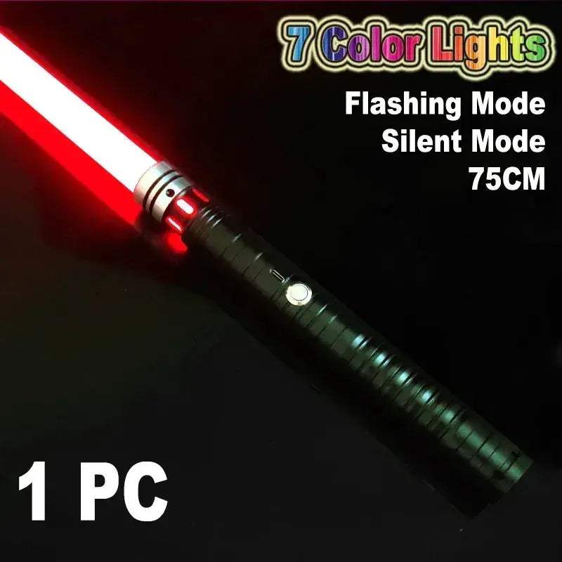 Metal Lightsaber Laser Sword With RGB Color Change And Sound - ToylandEU
