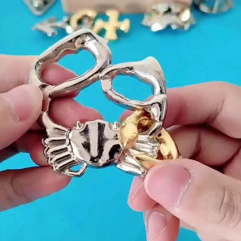  Metal Puzzle Brain Teaser Disentanglement Fun -  ToylandEU™