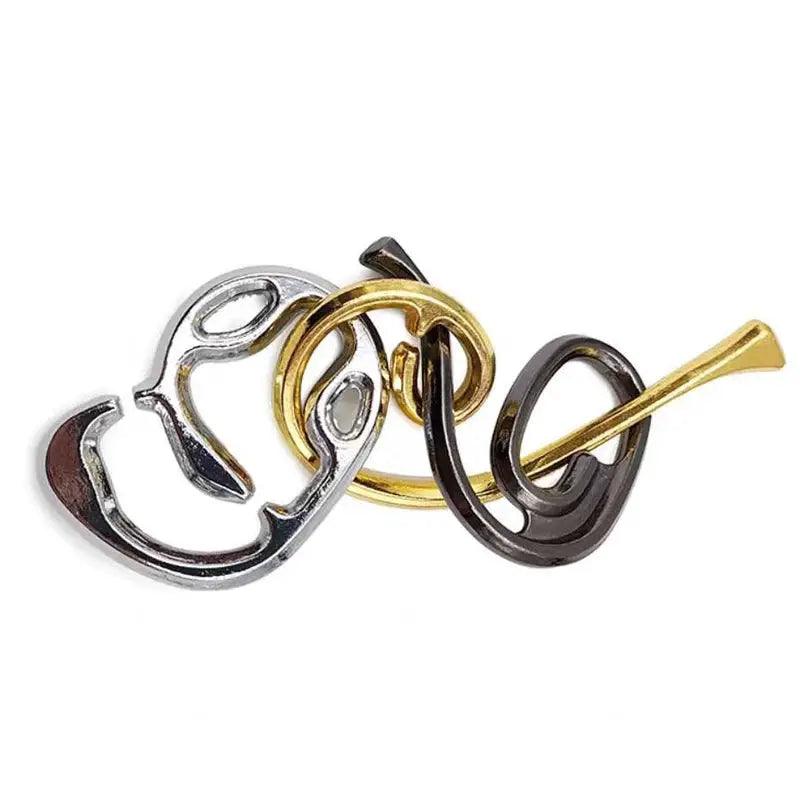  Metal Puzzle Brain Teaser Disentanglement Fun -  ToylandEU™