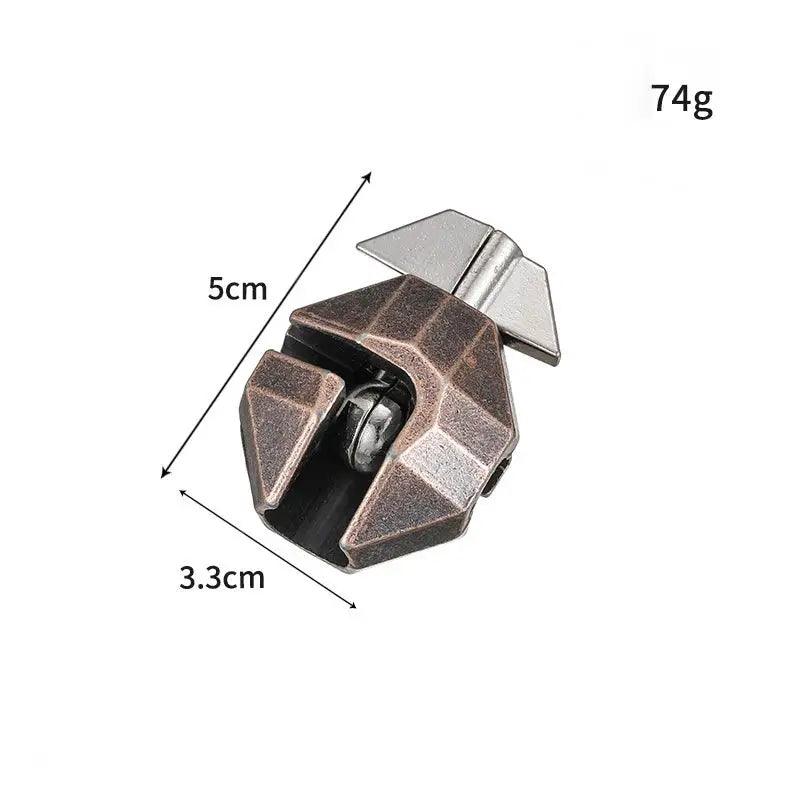  Metal Puzzle Brain Teaser Keeps Minds Sharp -  ToylandEU™