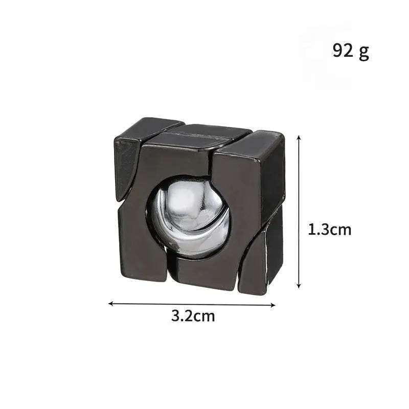 Lock Puzzles Classic IQ Metal Brain teaser Magic Baffling Puzzles Game Toys For Children Adults Funny Gifts Metal Puzzle - ToylandEU