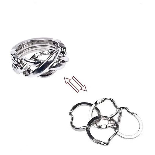  Metal Puzzle Mind Teasers Brain Boost For All Ages -  ToylandEU™