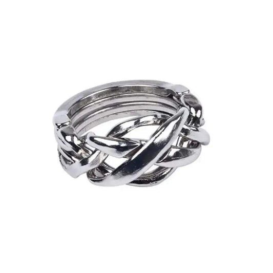  Metal Ring Puzzle Mind Teaser For Adults Advanced -  ToylandEU™