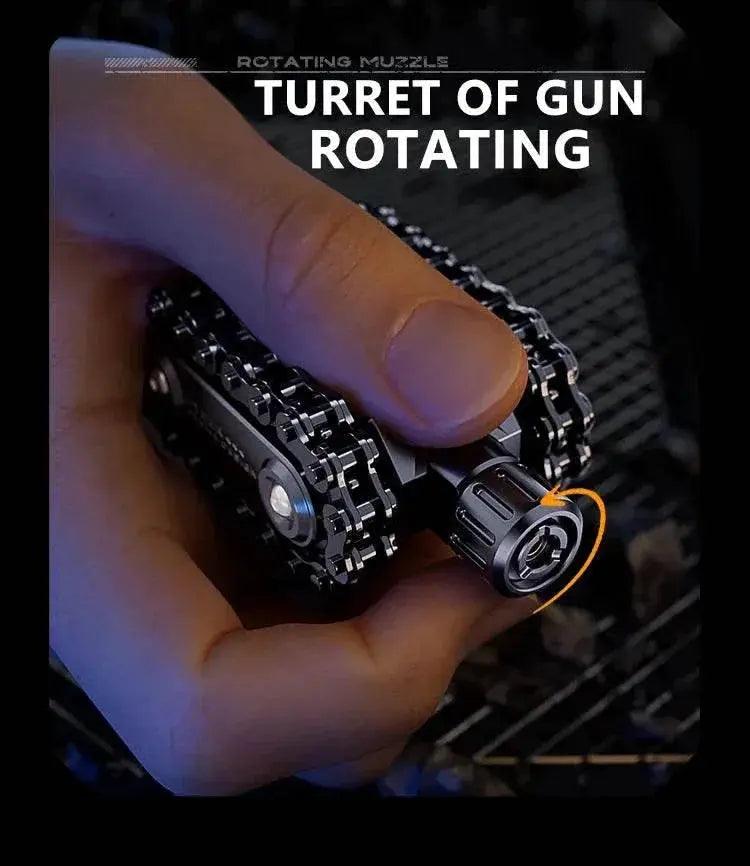  Metal Rotating Tank Fidget Toy Hardcore Military Style EDC -  ToylandEU™