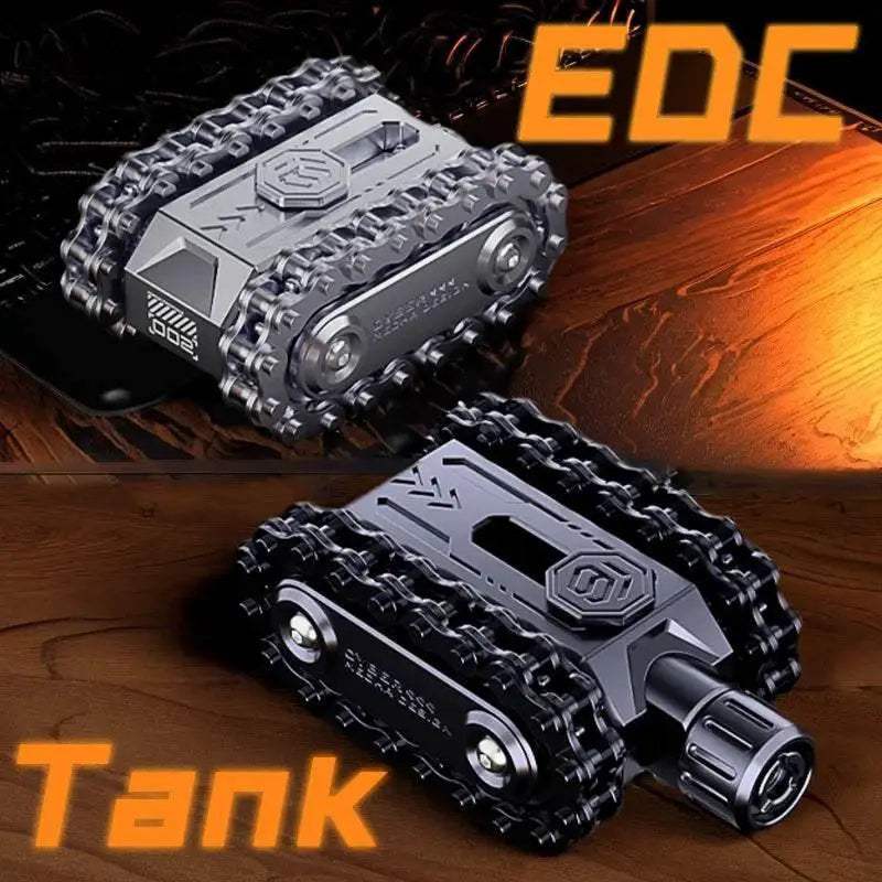 Metal Rotating Tank Fidget Toy Hardcore Military Style EDC - ToylandEU
