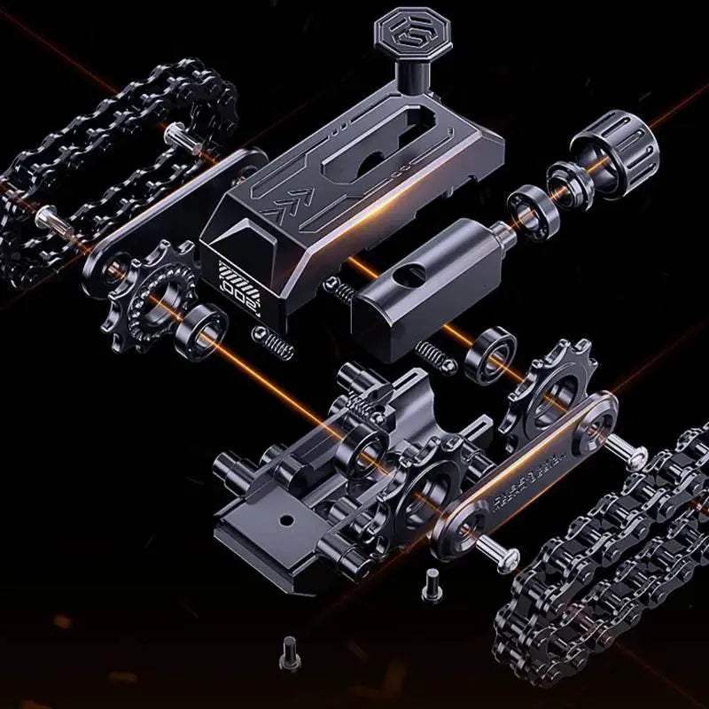 Metal Rotating Tank Fidget Toy Hardcore Military Style EDC - ToylandEU