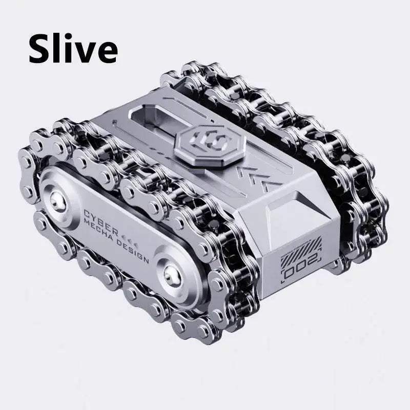 Metal Rotating Tank Fidget Toy Hardcore Military Style EDC - ToylandEU