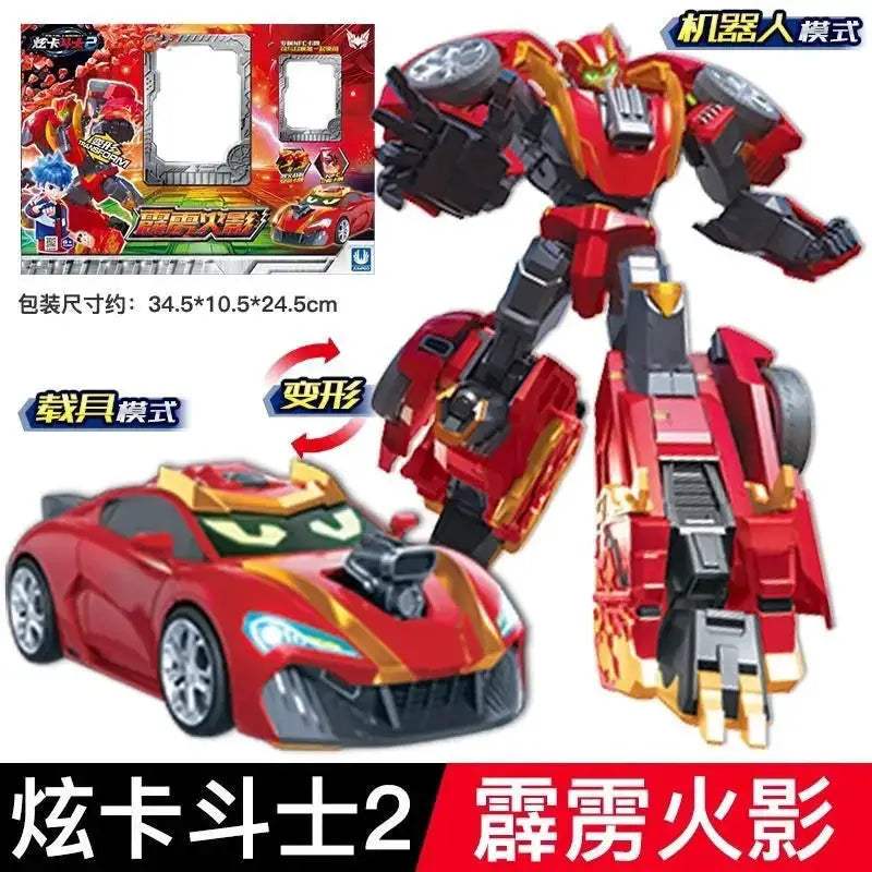 Metal Transformation Robot Action Figure Cardbot 2 Toy - ToylandEU