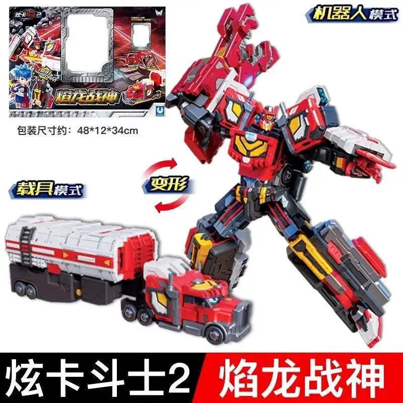 Metal Transformation Robot Action Figure Cardbot 2 Toy - ToylandEU