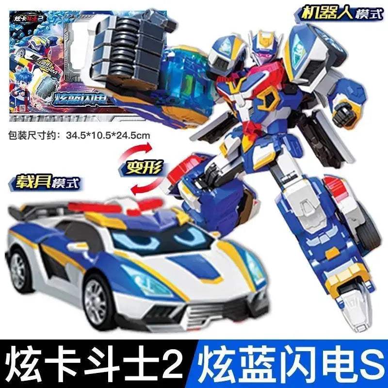 Metal Transformation Robot Action Figure Cardbot 2 Toy - ToylandEU