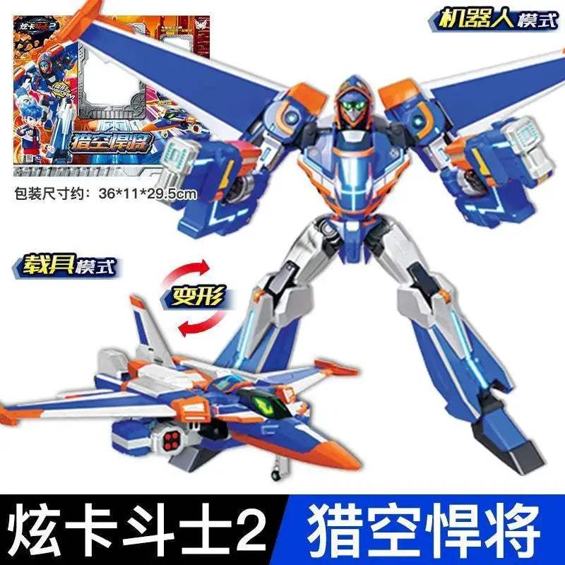 Metal Transformation Robot Action Figure Cardbot 2 Toy - ToylandEU
