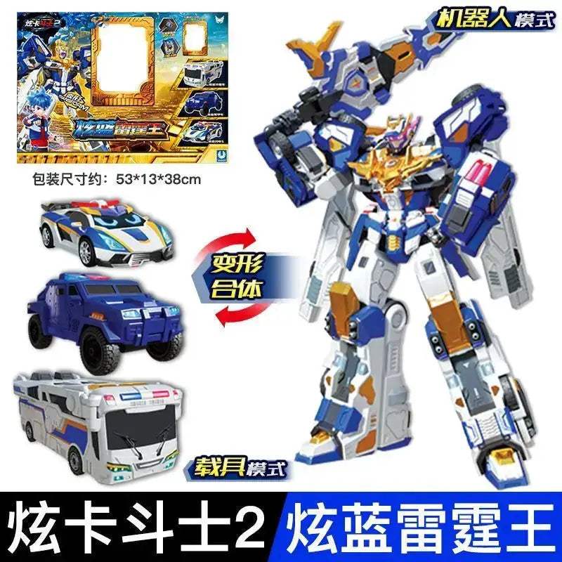 Metal Transformation Robot Action Figure Cardbot 2 Toy - ToylandEU