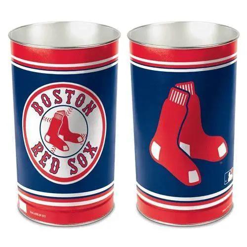  Boston Red Sox Wastebasket 15 Inch Durable Metal Trash Can -  ToylandEU™