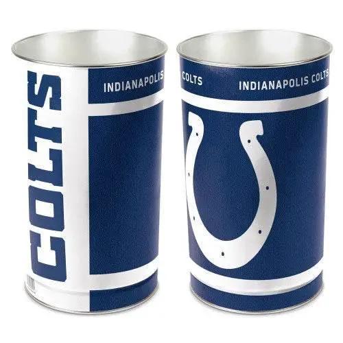 Indianapolis Colts 15 Inch Wastebasket Metal Team Decor -  ToylandEU™