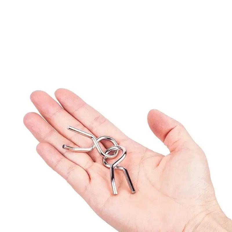  Metal Wire Puzzle Mind Teaser Set Educational Toy -  ToylandEU™