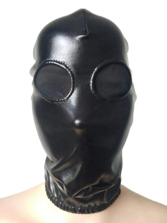Metallic Black Halloween Masks for Kids - Unisex Cosplay Accessories - ToylandEU