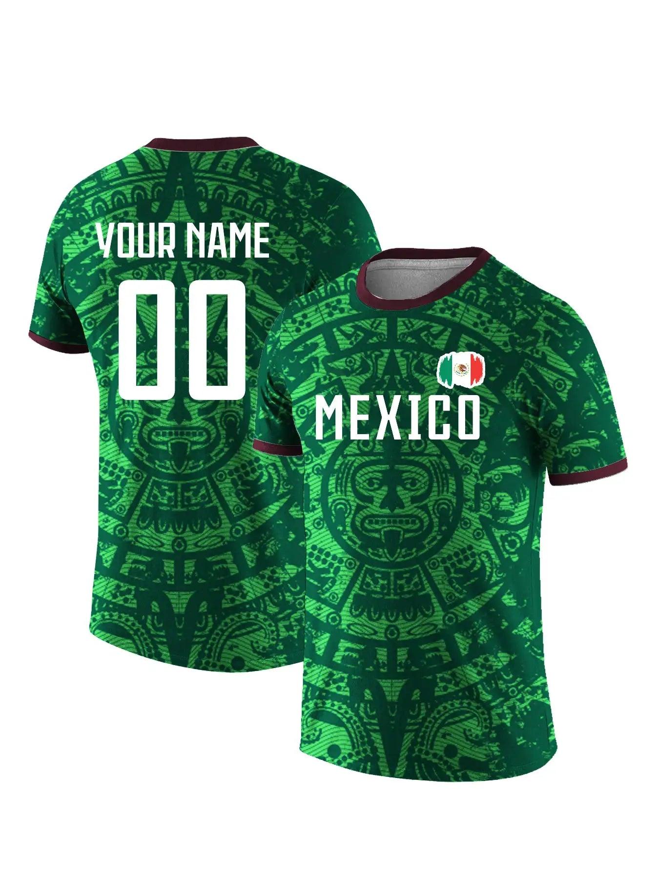  Mexico National Team Soccer Jersey Breathable -  ToylandEU™