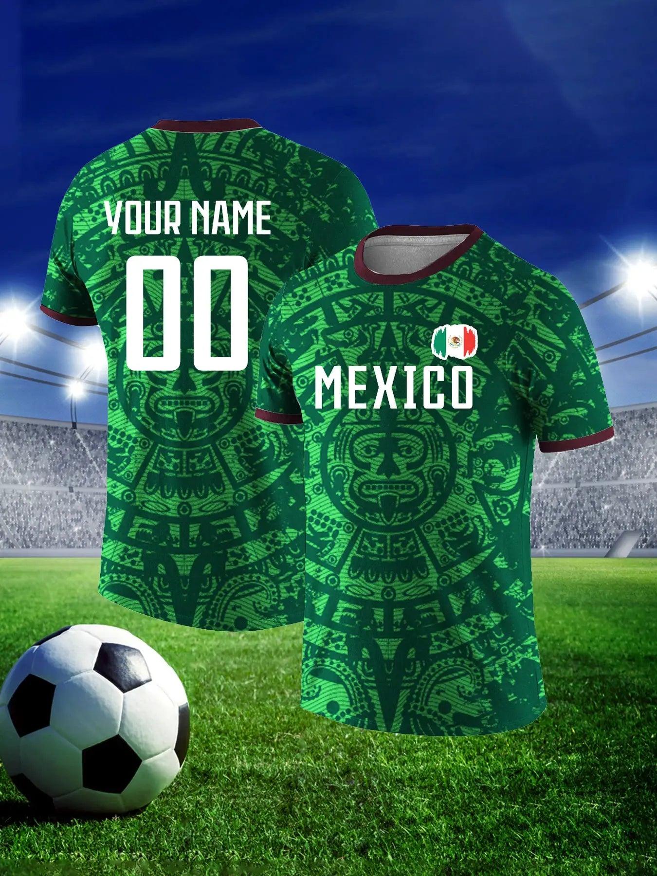  Mexico National Team Soccer Jersey Breathable -  ToylandEU™