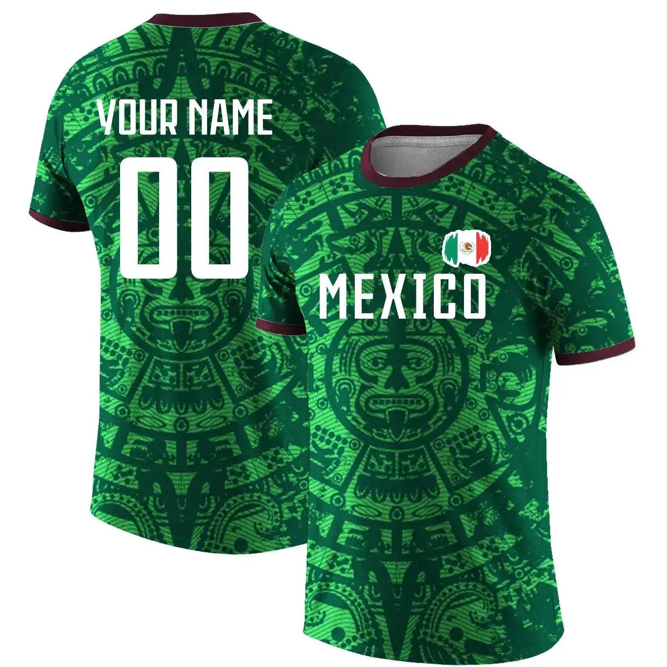  Mexico National Team Soccer Jersey Breathable -  ToylandEU™
