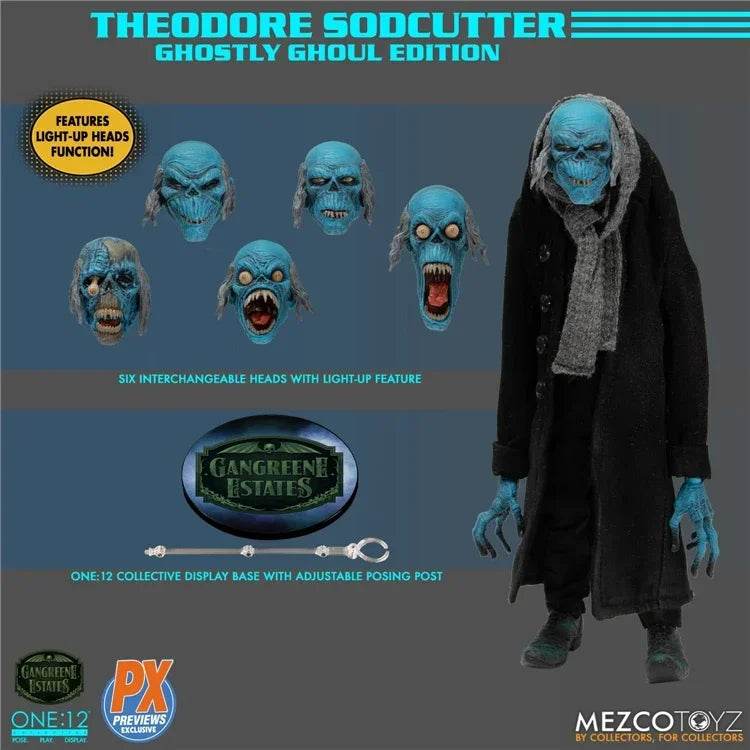 Mezco One: 12 Gangrene Estate Tomb Digger Theodore PX Figure - ToylandEU