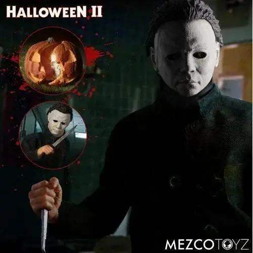 Michael Myers One Twelve Action Figure Collectible With Three Portraits - ToylandEU