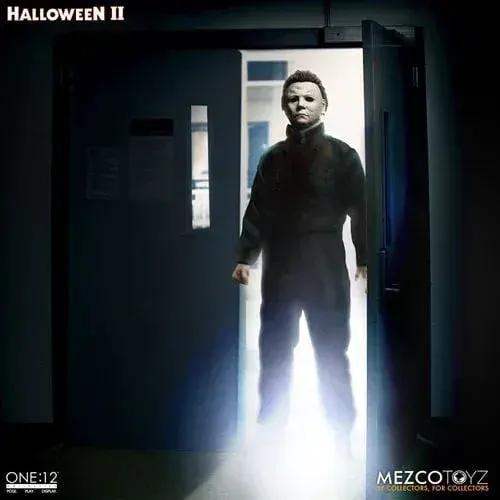 Michael Myers One Twelve Action Figure Collectible With Three Portraits - ToylandEU