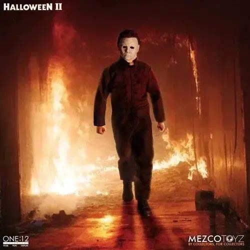 Michael Myers One Twelve Action Figure Collectible With Three Portraits - ToylandEU