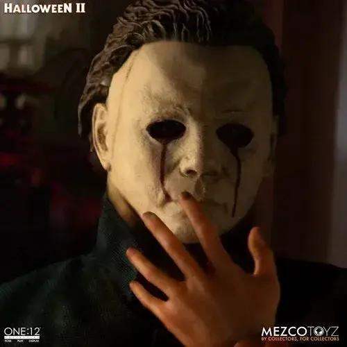 Michael Myers One Twelve Action Figure Collectible With Three Portraits - ToylandEU