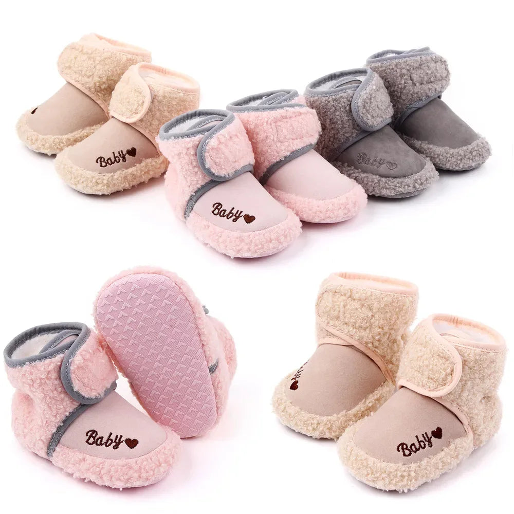 MiYuebbCN Baby Boots With Soft Cotton Lining For 0 To 18 Months Unisex - ToylandEU