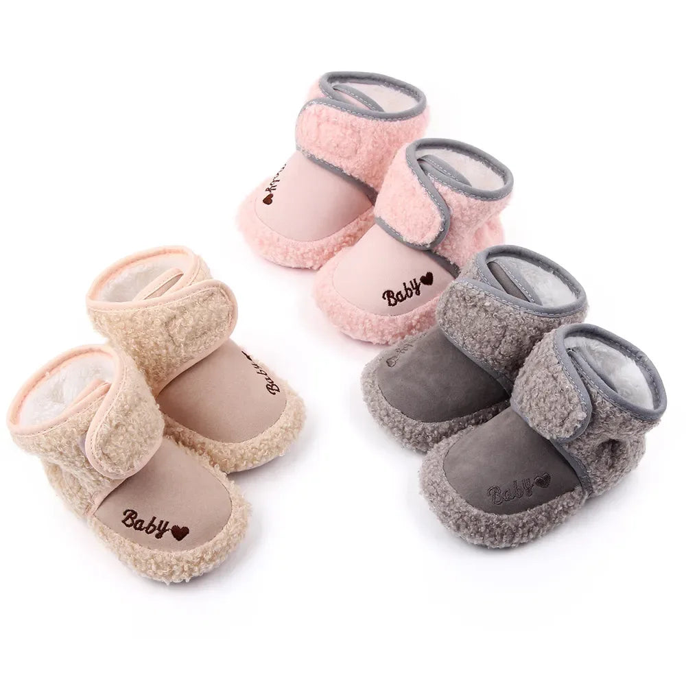 MiYuebbCN Baby Boots With Soft Cotton Lining For 0 To 18 Months Unisex - ToylandEU