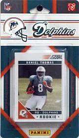 Miami Dolphins 2011 Score Team Set Collectible Cards CO - ToylandEU