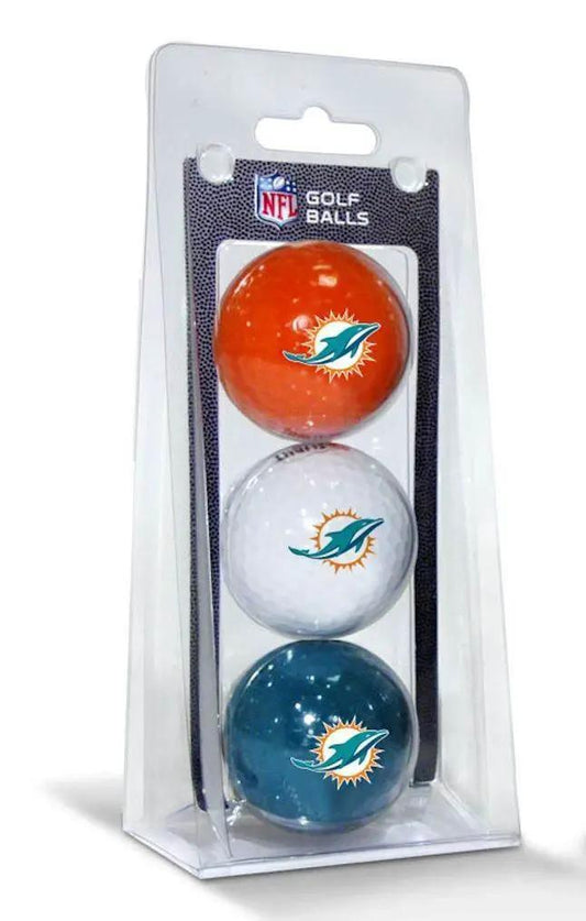  Miami Dolphins 3 Pack of Golf Balls -  ToylandEU™