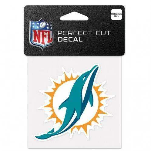  Miami Dolphins 4x4 Perfect Cut Outdoor Vinyl Decal Color -  ToylandEU™
