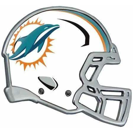  Miami Dolphins Auto Emblem Helmet Car Decor Accessory -  ToylandEU™