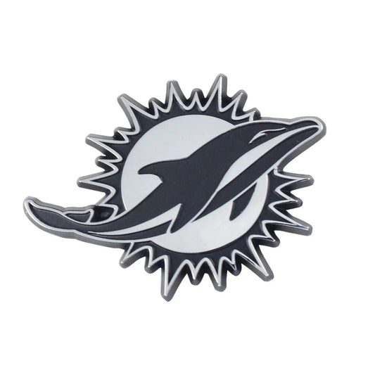  Miami Dolphins Auto Emblem Premium Chrome Metal 3D Logo -  ToylandEU™