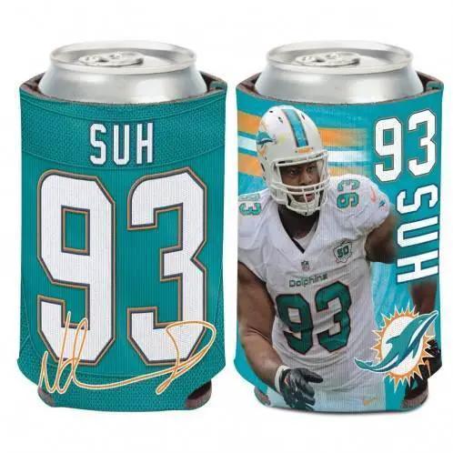  Miami Dolphins Can Cooler Ndamukong Suh Design 12 Oz -  ToylandEU™