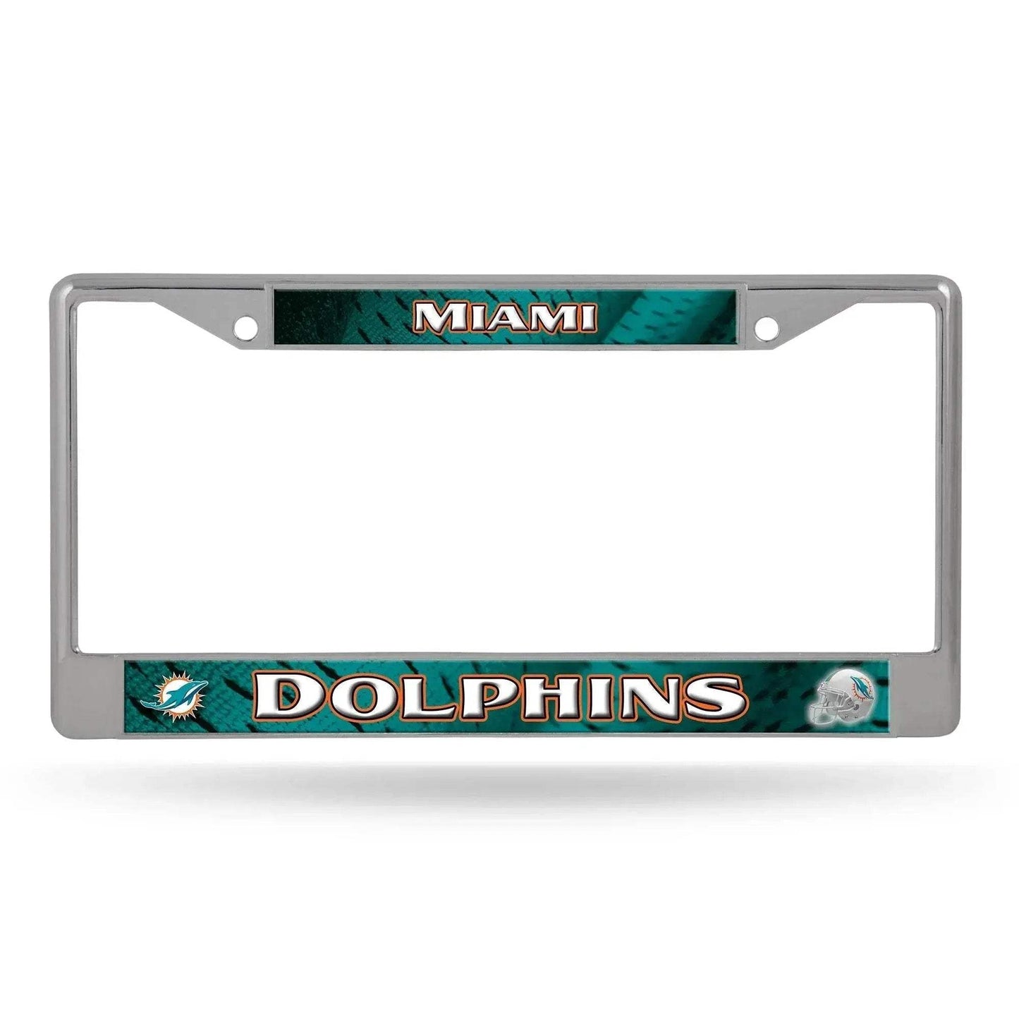  Miami Dolphins Chrome License Plate Frame Printed Insert -  ToylandEU™