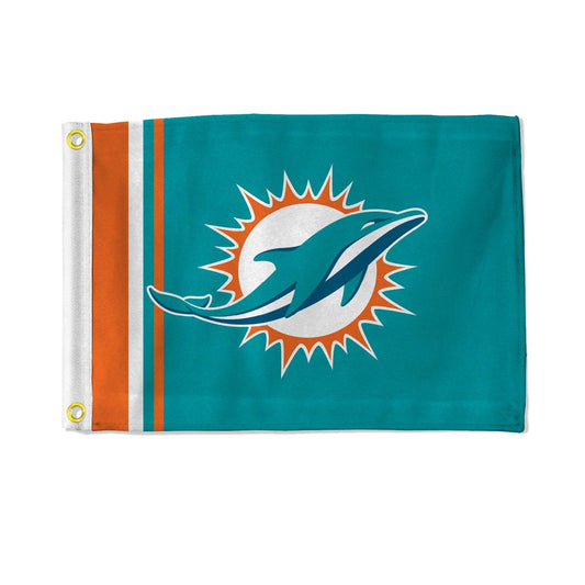 Miami Dolphins Flag 12x17 Striped Utility Banner Gift - ToylandEU