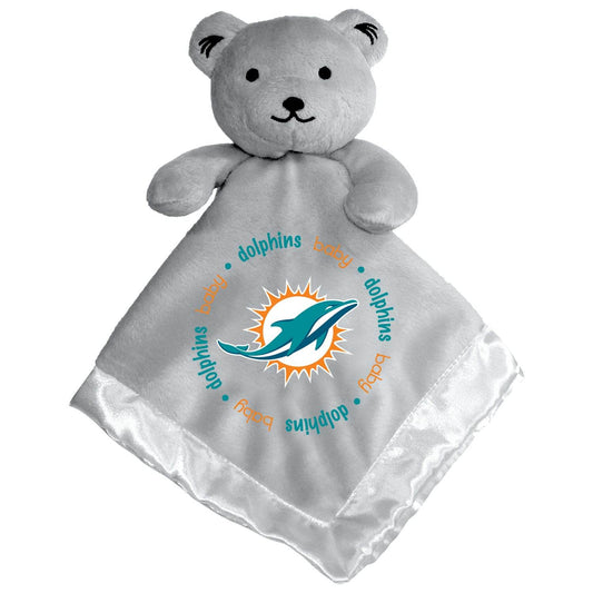 Miami Dolphins Gray Security Bear With Embroidered Logo - ToylandEU
