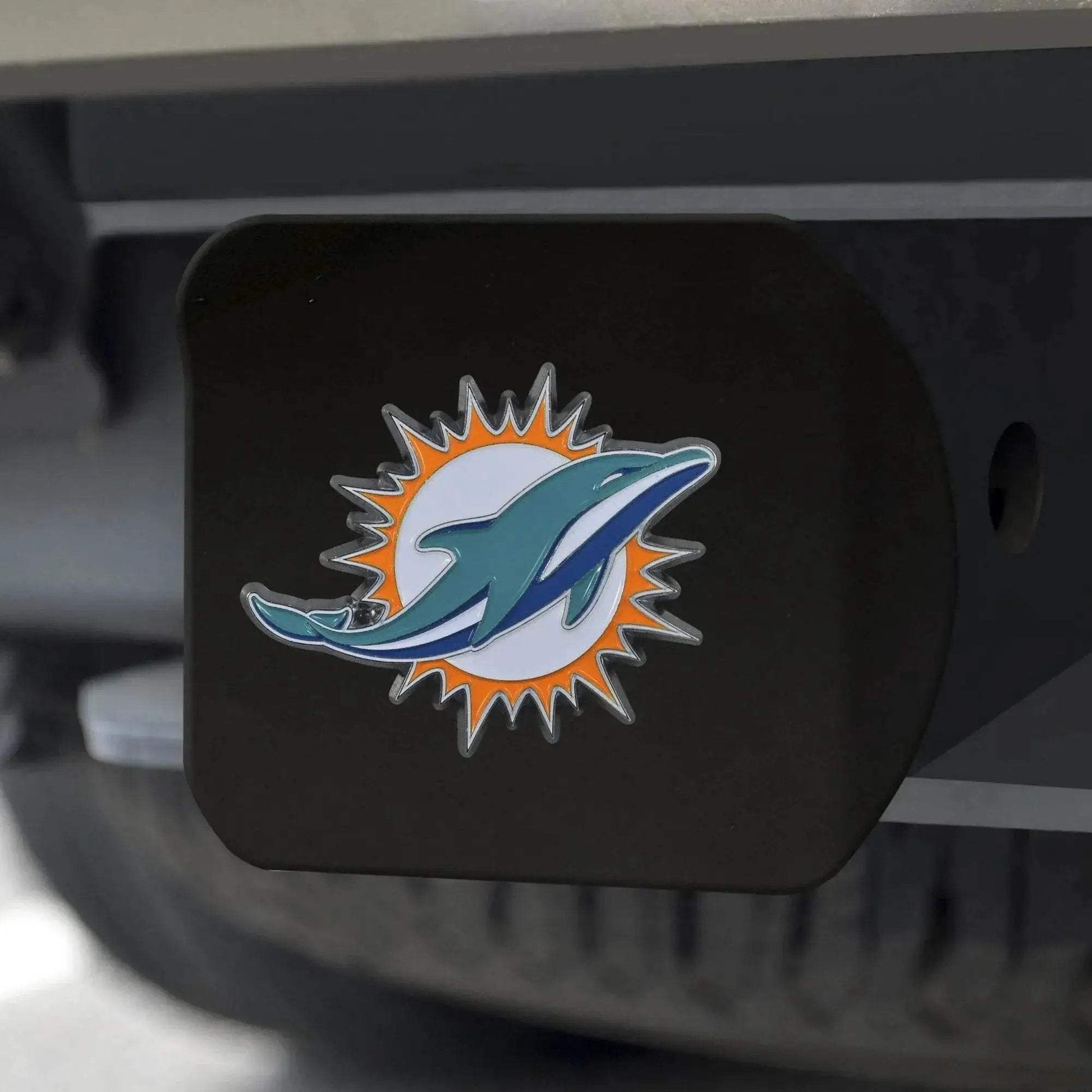  Miami Dolphins Hitch Cover Black 2 Inch 3D Emblem Color -  ToylandEU™