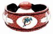  Miami Dolphins Leather Bracelet With Ceramic Bead One Size -  ToylandEU™