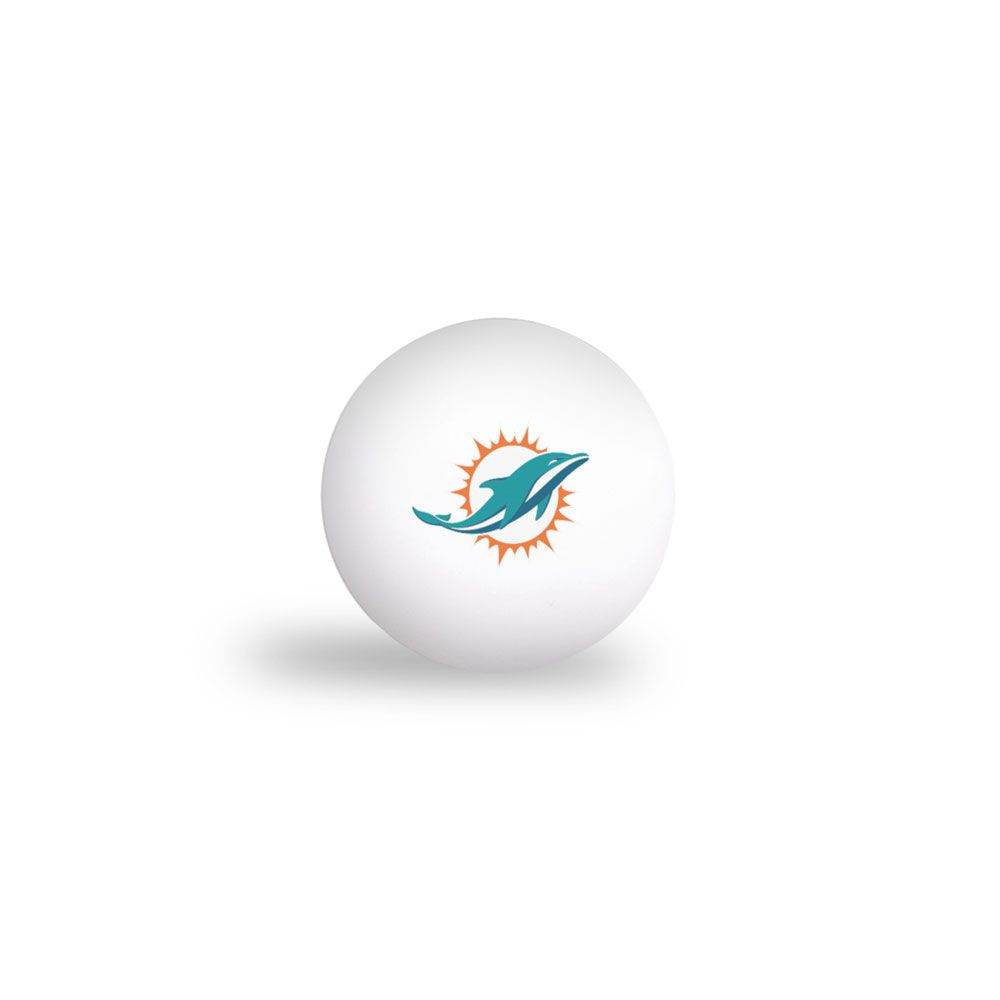 Miami Dolphins Licensed Ping Pong Balls Six Pack Official - ToylandEU